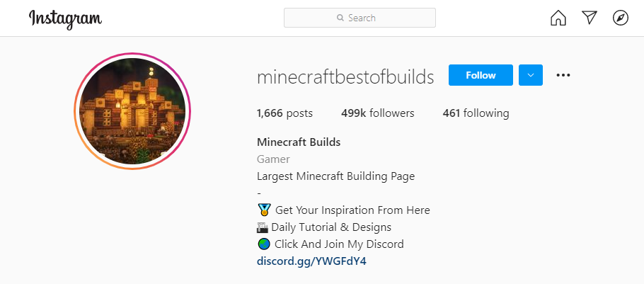 Largest Minicraft Building fanpage on Instagram